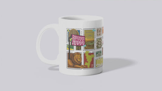 Ahmedabad Heritage Ceramic Mug – Gujarat Souvenir