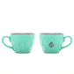 One Leaf- 'I Tea's Good!' Ceramic Cups (Set of Two)