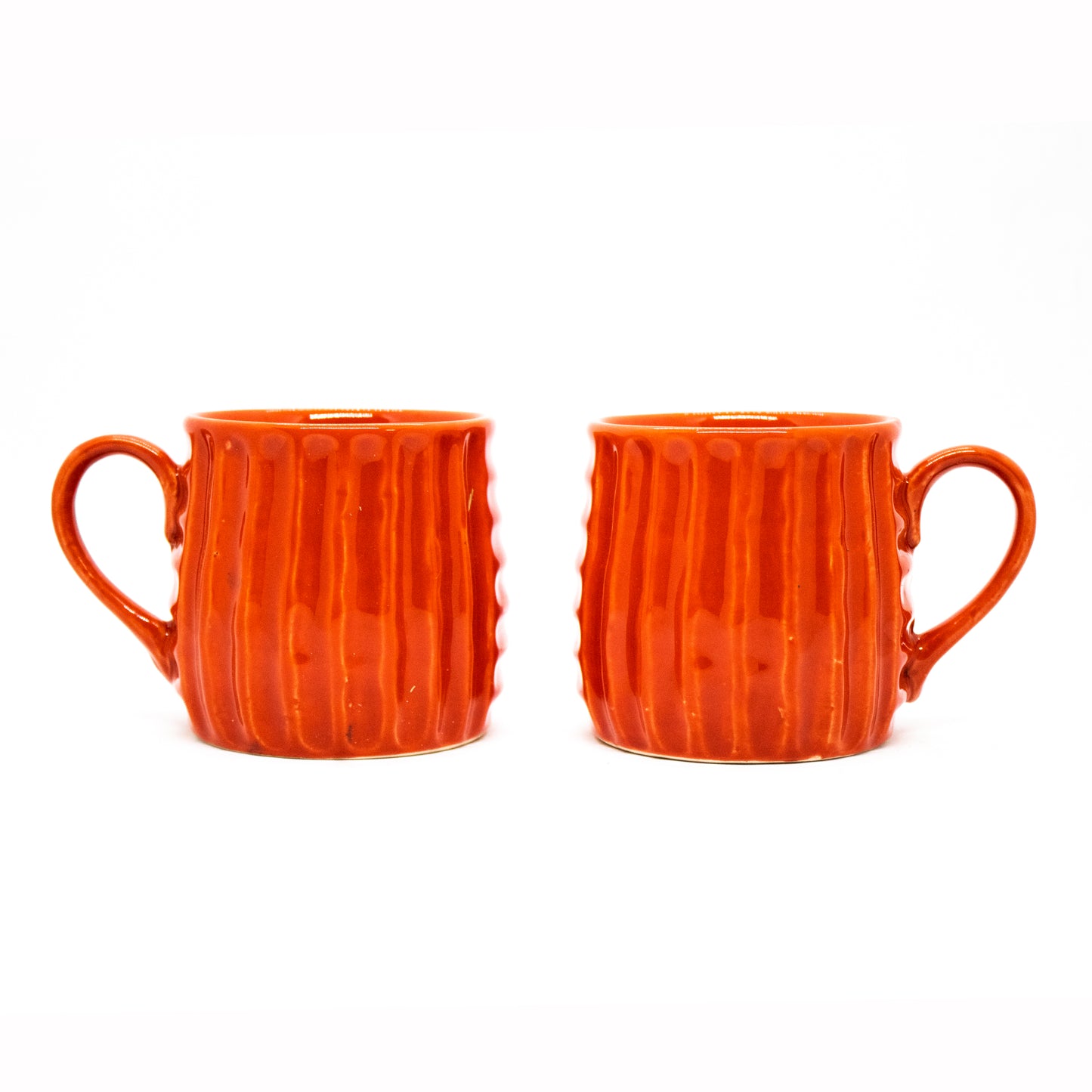 Red Stripe- 'Oof! That's Fierce' Ceramic Coffee Mug (Set of Two)