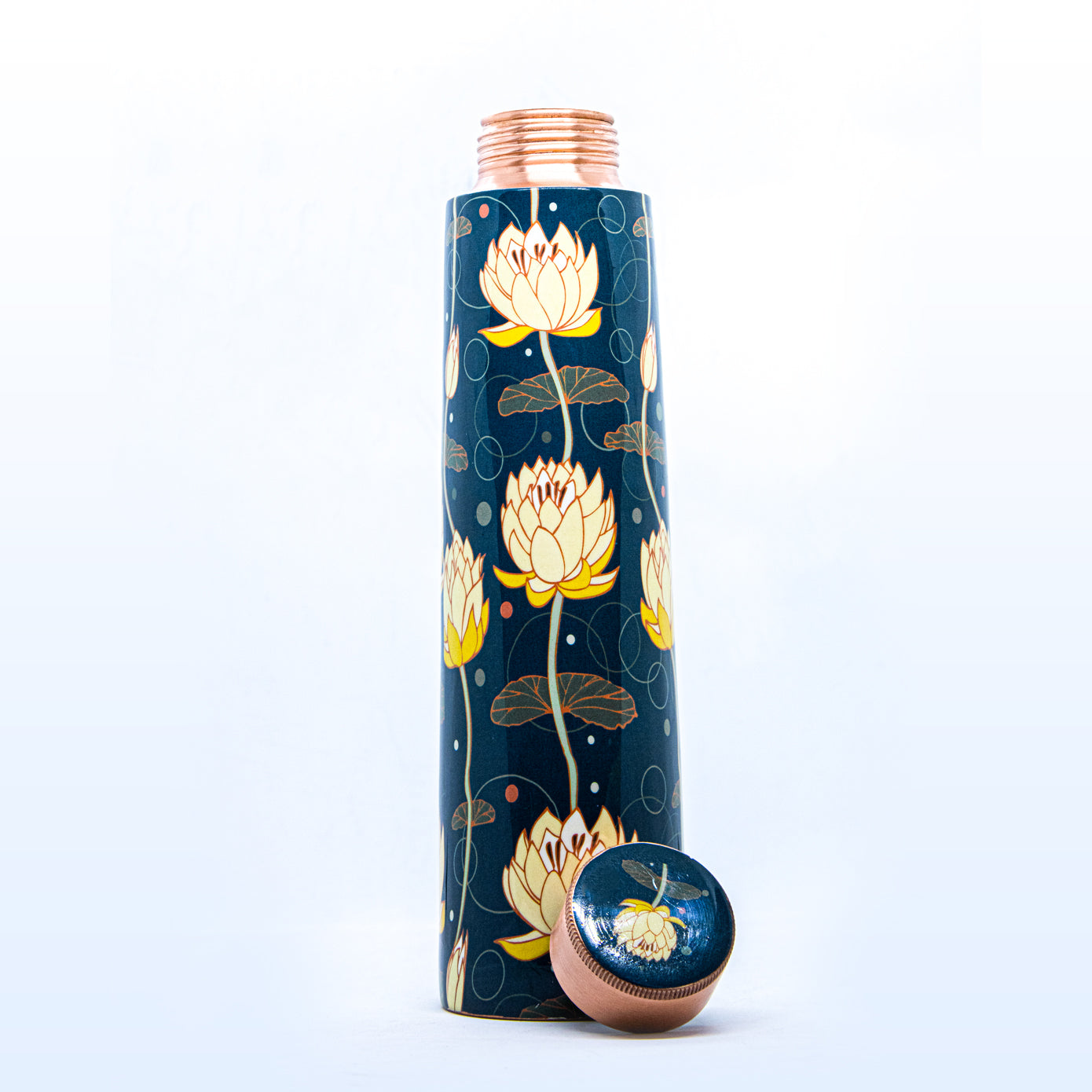 'Serenity and Tranquility' Copper Bottle
