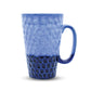 Blue Mix Diamond Big Ceramic Coffee Mug