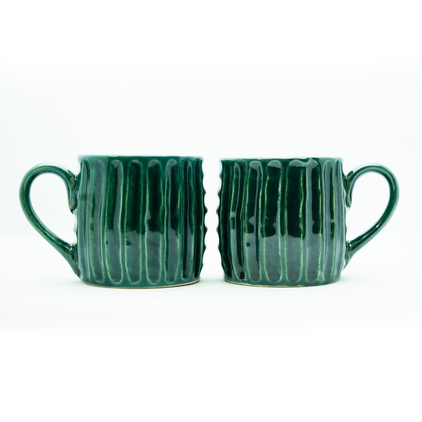Green Diamond-'Chai Ke Saath Guftgu' Ceramic Cups (Set of Six)