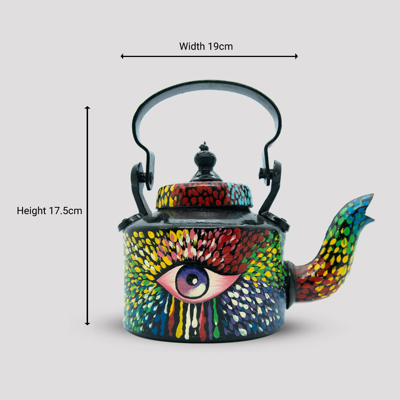 'Secrecy Is The New Bold' Terracotta Kettle