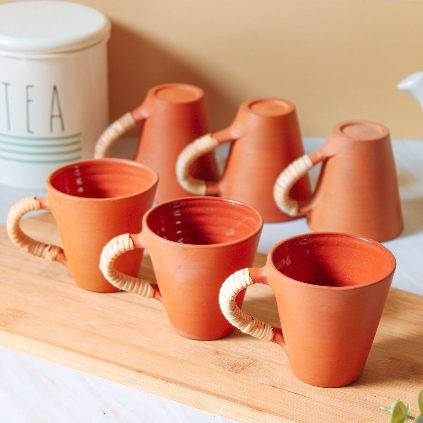 ''Adrak Wali Hi Banana!' Terracotta Kulhad (Set of Six)