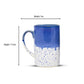 Blue Waves- 'Beach Mode On!' Ceramic Coffee Mug (Set of Two)