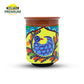 Gond Art - Fine Strokes Of Gond Tribal Art Depicting Nature Terracotta Kulhad