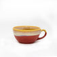 'Red Is Fierce And Kadak, Just Like Your Chai!' Handmade Ceramic Kettle
