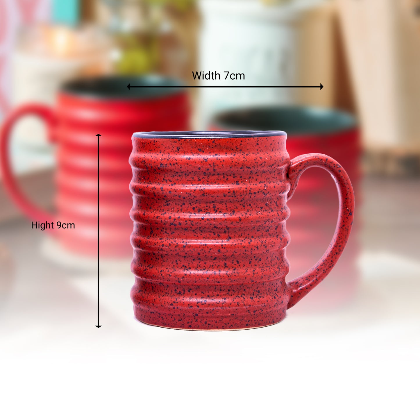 'Rings Aren't Restricted To Fingers' Ceramic Coffee Mug (Set of Two)
