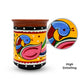 'Sparrow Arounding' Hand Painted Terracotta Kulhad