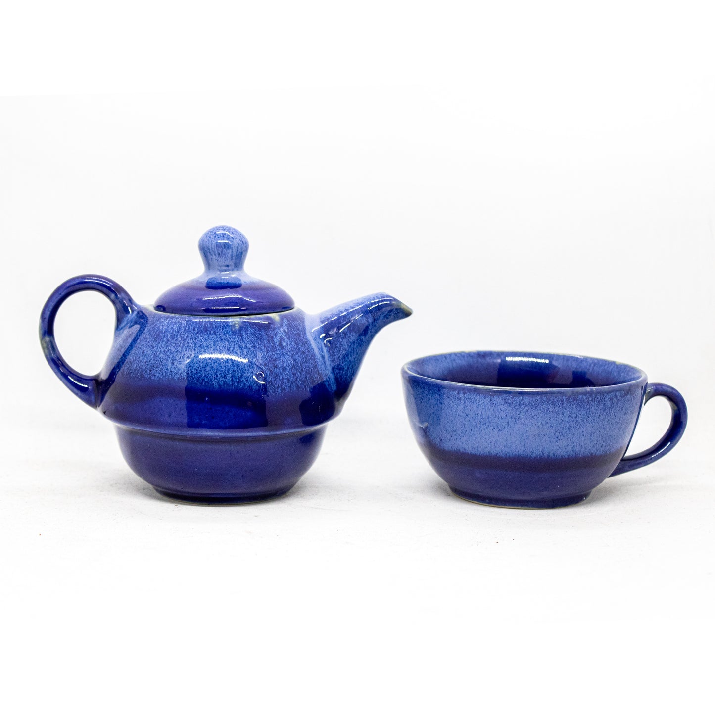 'Morning Blues Is A Myth?' Handmade Ceramic Kettle