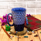 Blue Mix Diamond Big Ceramic Coffee Mug