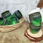 Green Shade Unique Ceramic Kulhad (Set of Six)