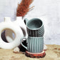 'Chai Pio Biscuit Khao' Ceramic Cups (Set of Two)