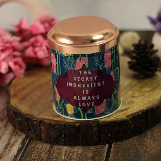 'The Secret Ingredient Is Always Love' Storage Canister Jar
