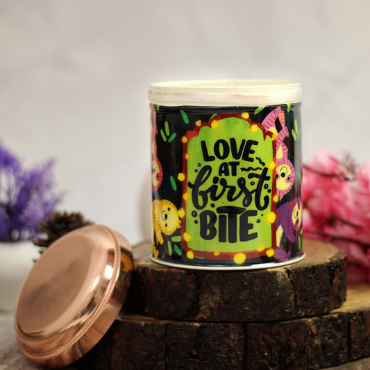 'Love at First Bite' 500ml Storage Canister Jar