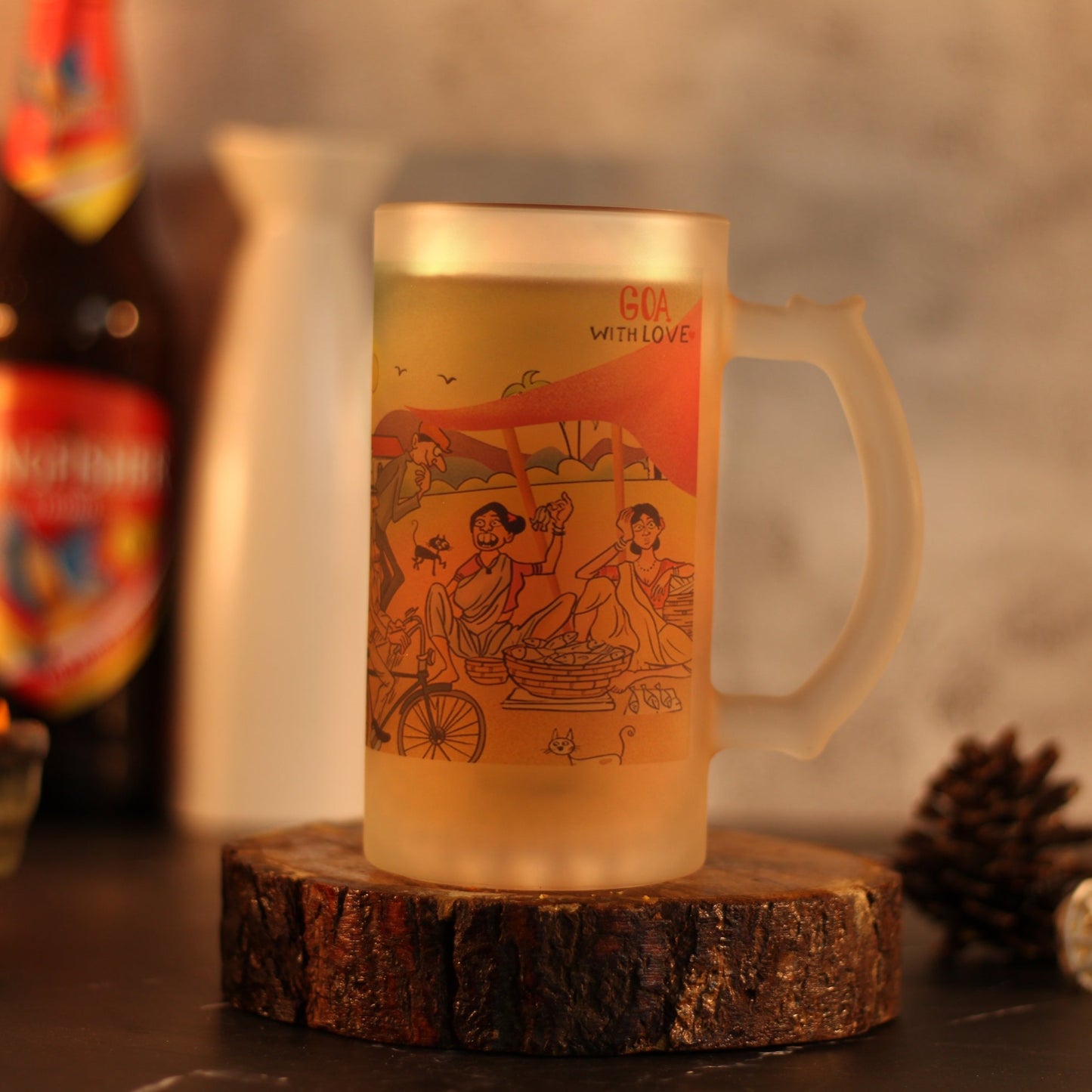 “I Would Kill Everyone In This Room For A Drop of Sweet Beer.” Glass Beer Mug