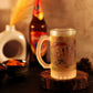 “Give Me A Woman Who Loves Beer and I Will Conquer The World.” Frosted Beer Glass Mug